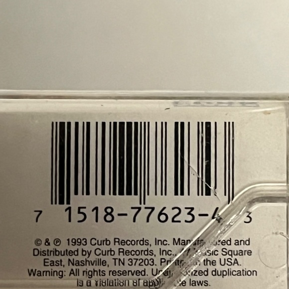 Vintage 1993 Gene Vincent & His Blue Caps Greatest Hits Cassette Tape - Picture 3 of 7